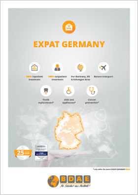 Cover terms and conditions Expat Germany