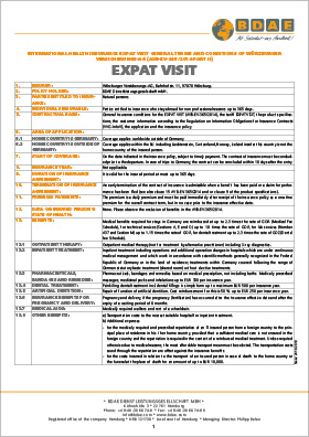 Cover Terms and Conditions Expat Visit
