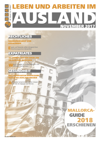 Leben und Arbeiten im Ausland - November 2017