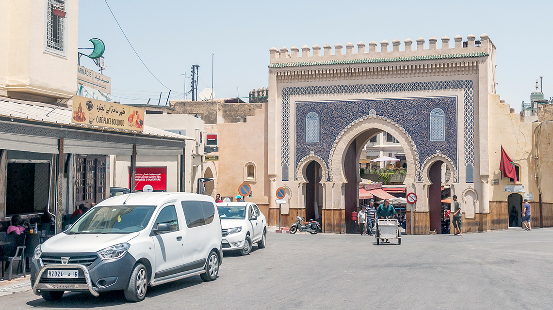 VERMISCHTES Morocco Fes Blue Gate