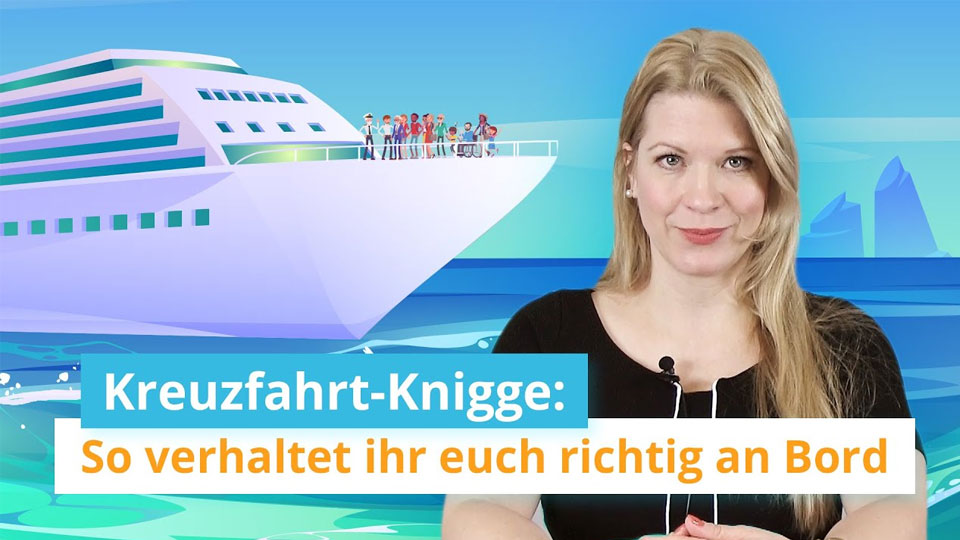 Video Thumbnail: Kreuzfahrt-Knigge: So verhaltet ihr euch richtig an Bord